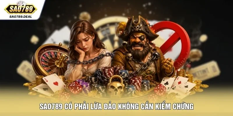 SAO789 có phải lừa đảo không cần kiểm chứng